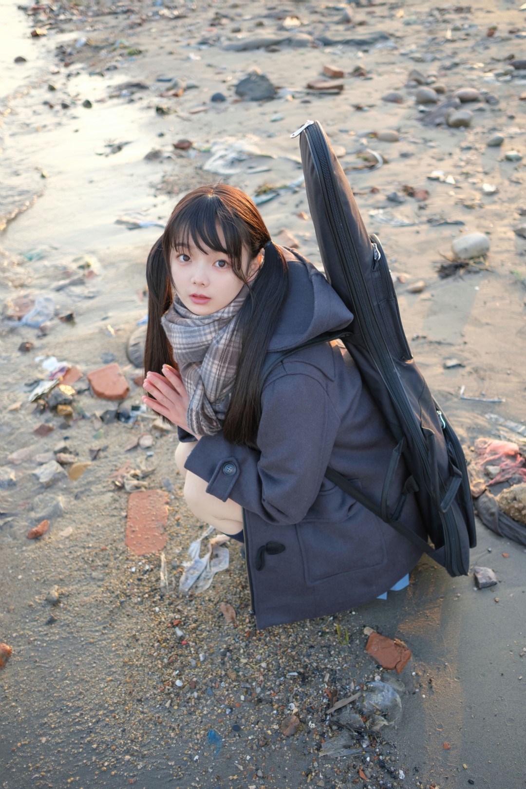 赤西夜夜 - 吉他少女 [83P]