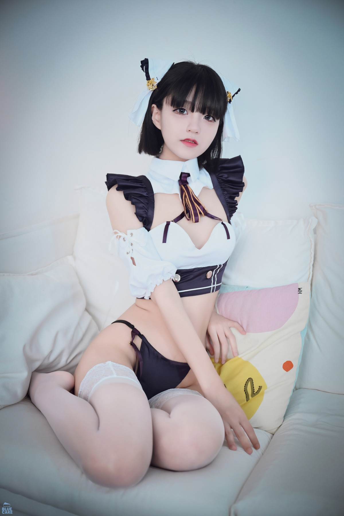 Jeong Jenny 정제니, [BLUECAKE] Maid Cosplay Set.01 [42P]