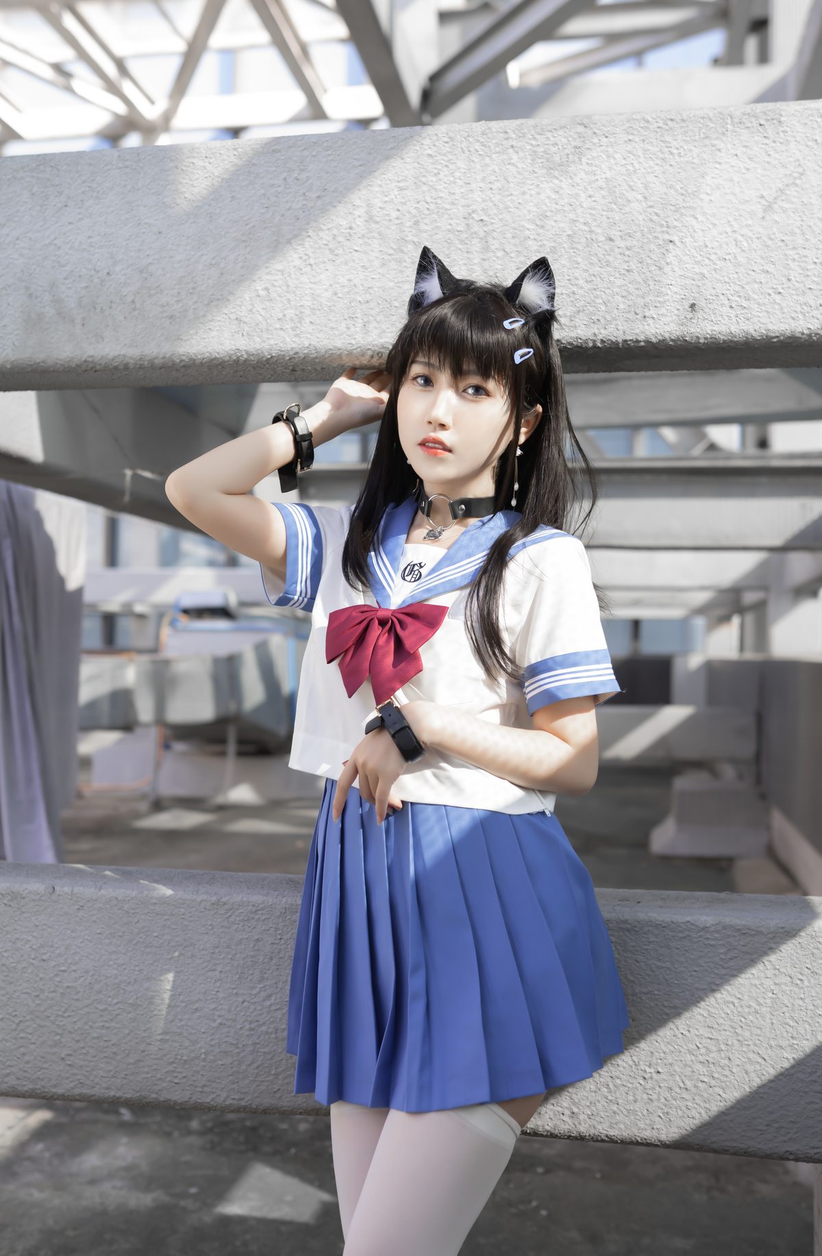 Coser@不呆猫 – 天台小m猫 Part1