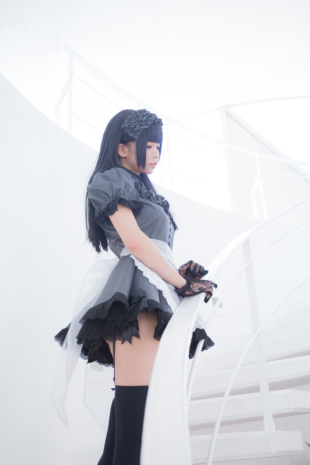 Coser@Akira Gray Maid Doll