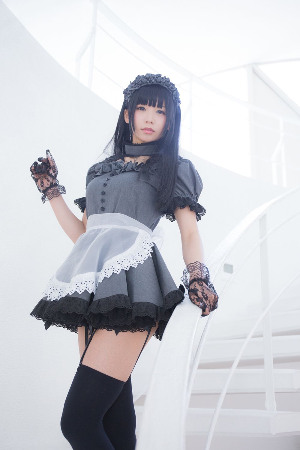 Coser@Akira Gray Maid Doll