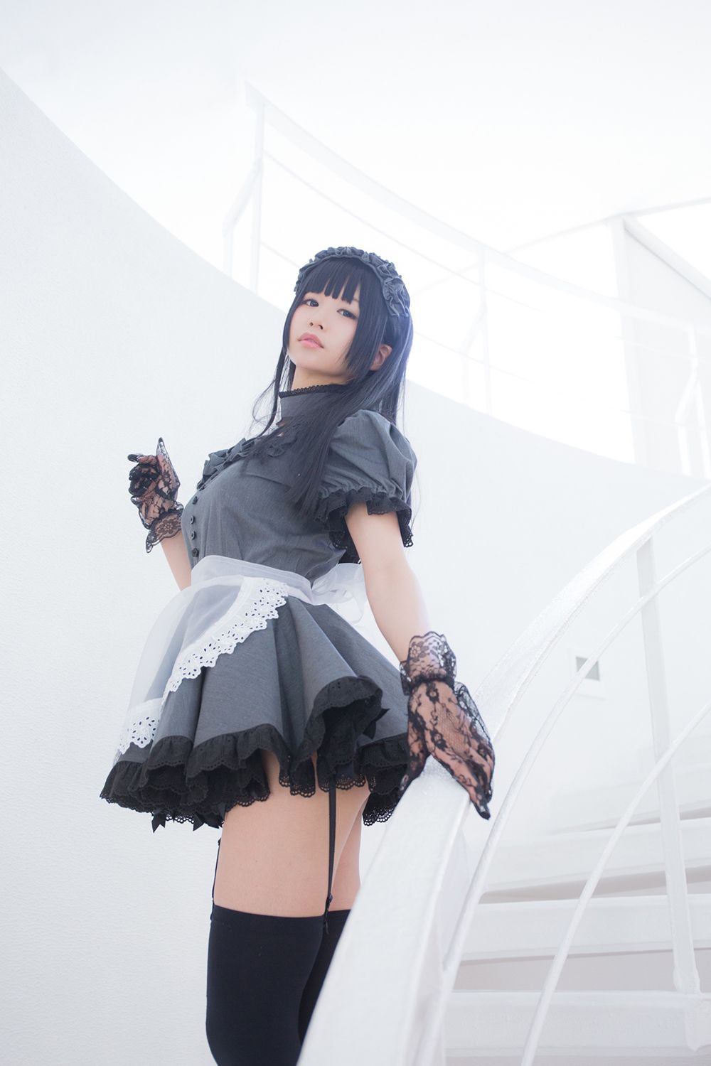 Coser@Akira Gray Maid Doll