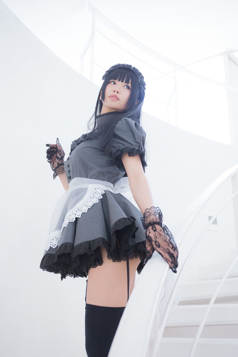 Coser@Akira Gray Maid Doll