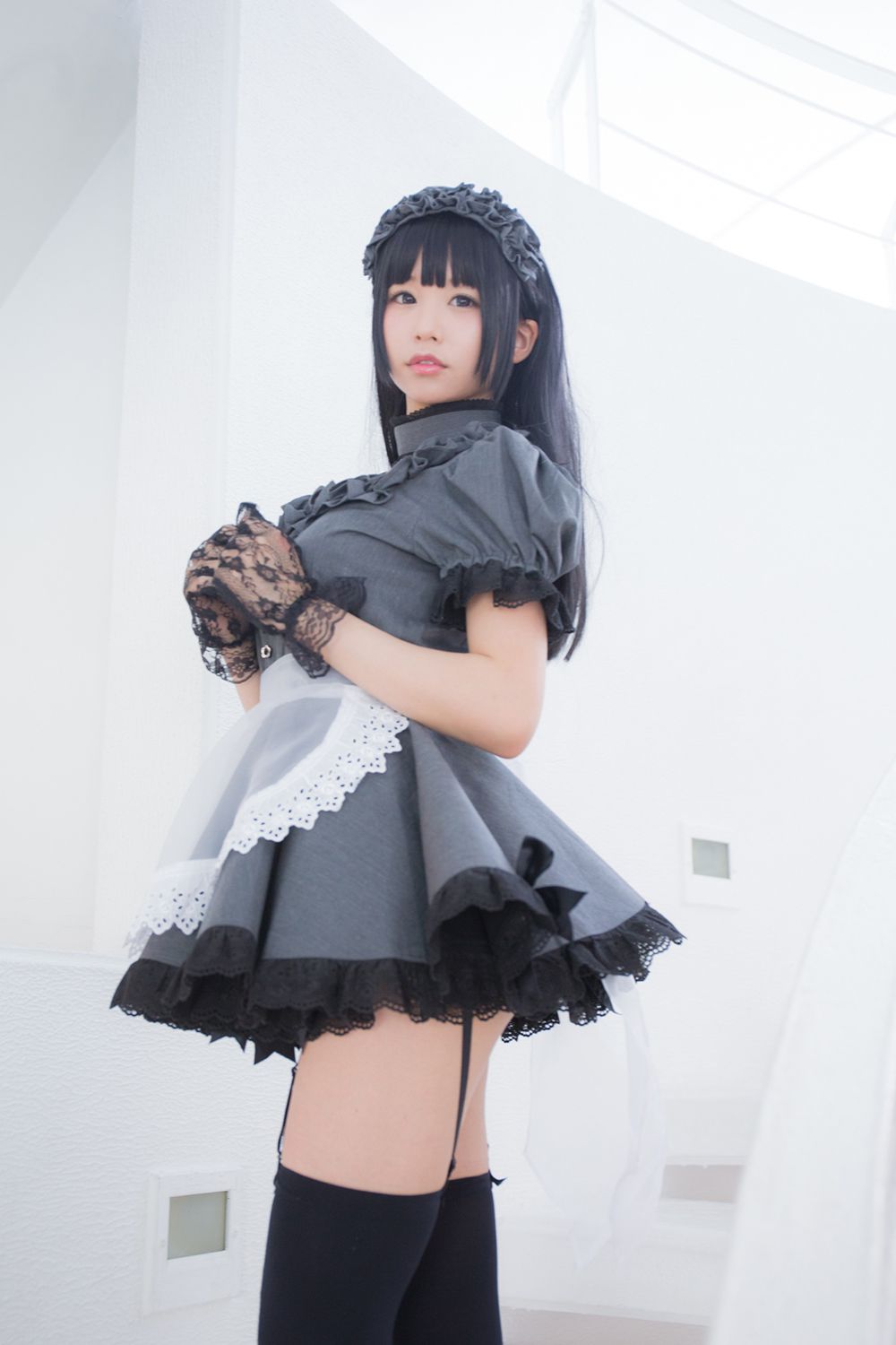 Coser@Akira Gray Maid Doll