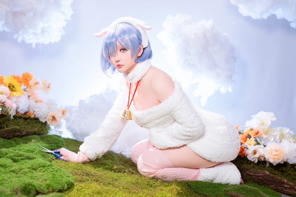 Coser@星之迟迟Hoshilily – 2024年01月计划赠品 RE 0 蕾姆 绵羊ver