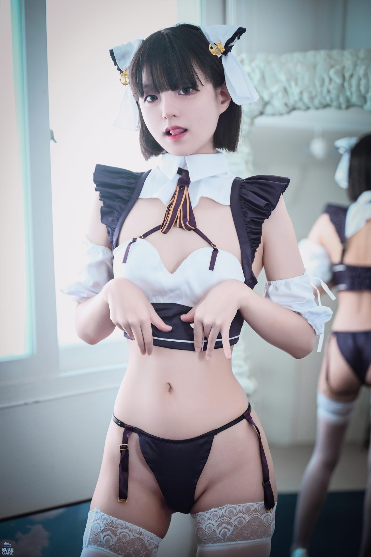 BLUECAKE Jeong Jenny 정제니 – Maid Cosplay Part1