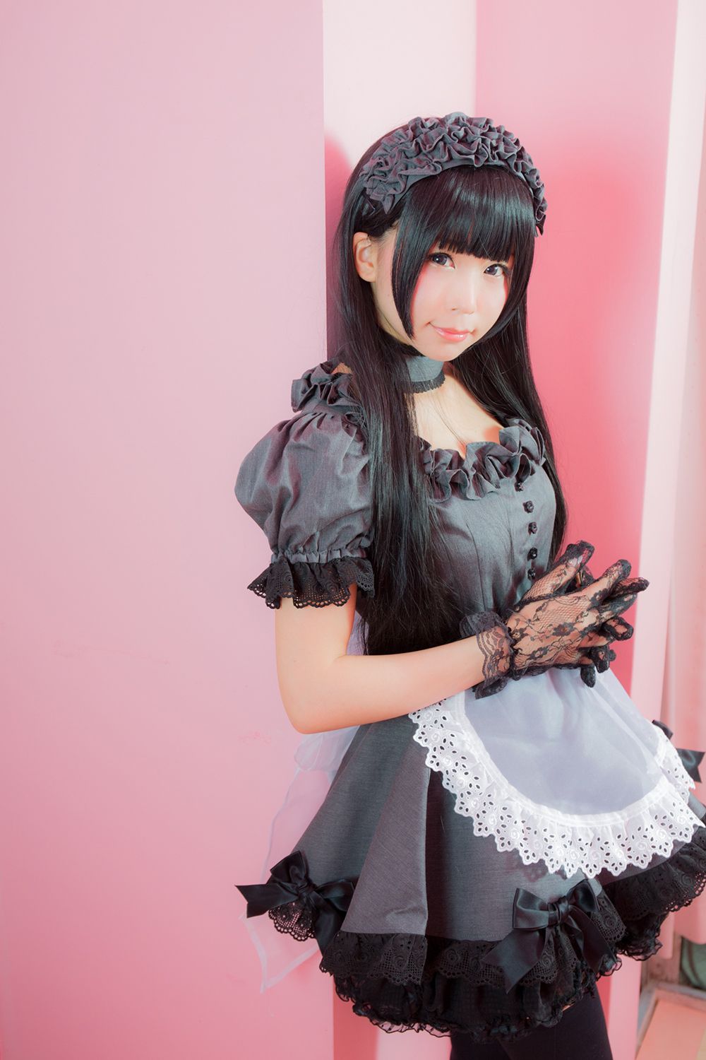 Coser@Akira Gray Maid Doll