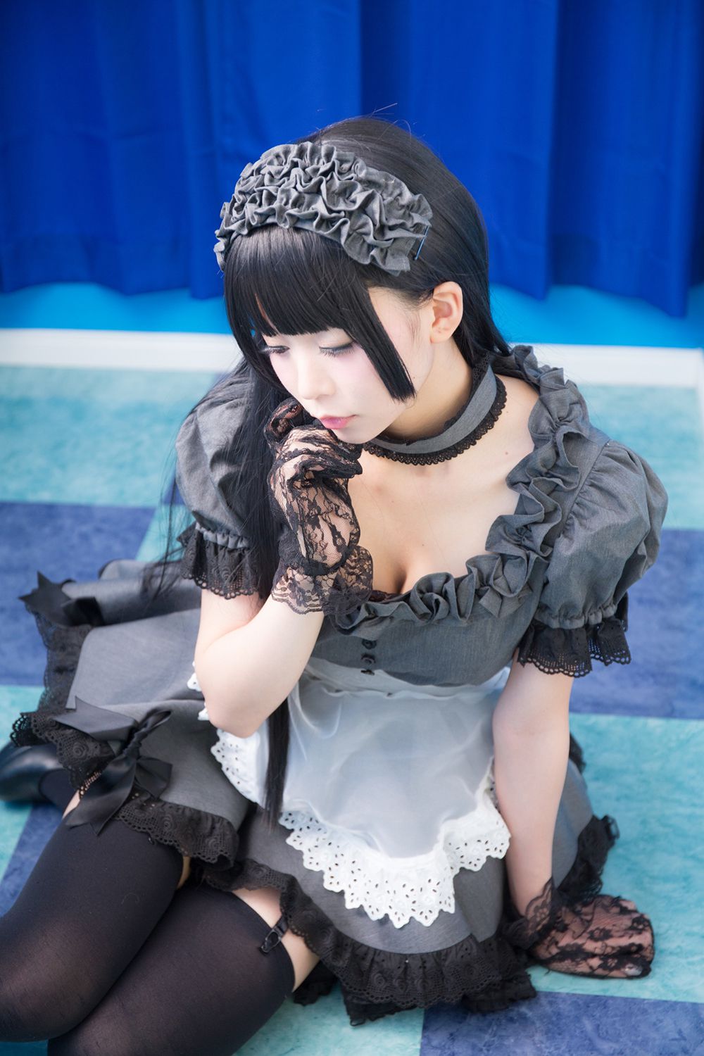 Coser@Akira Gray Maid Doll Part 3