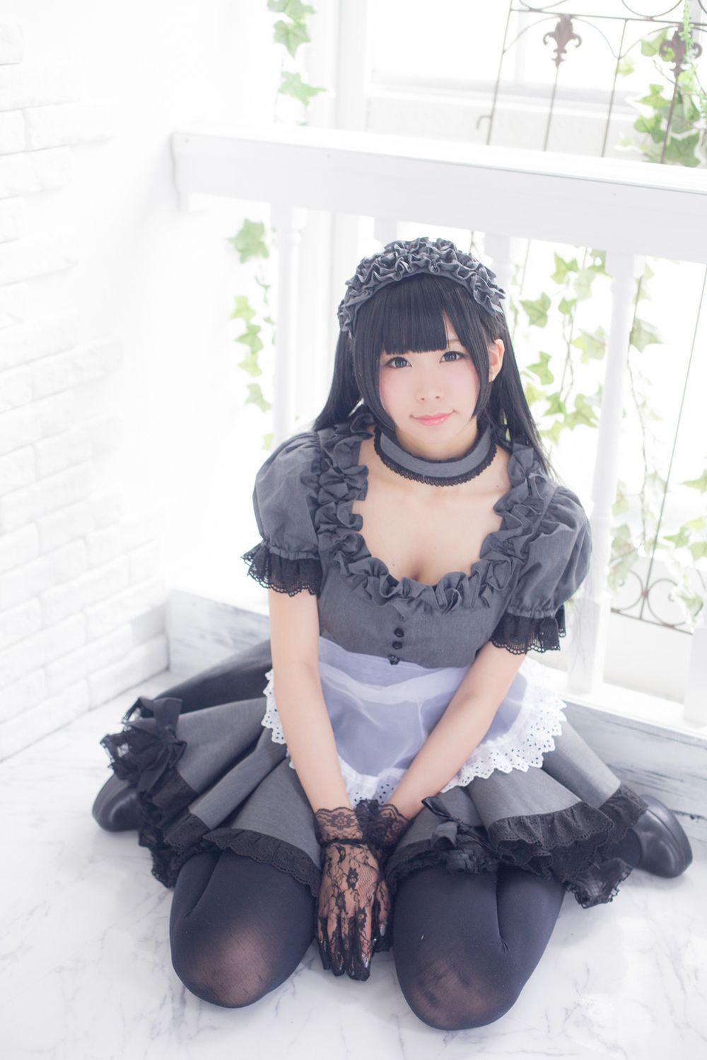 Coser@Akira Gray Maid Doll Part 3