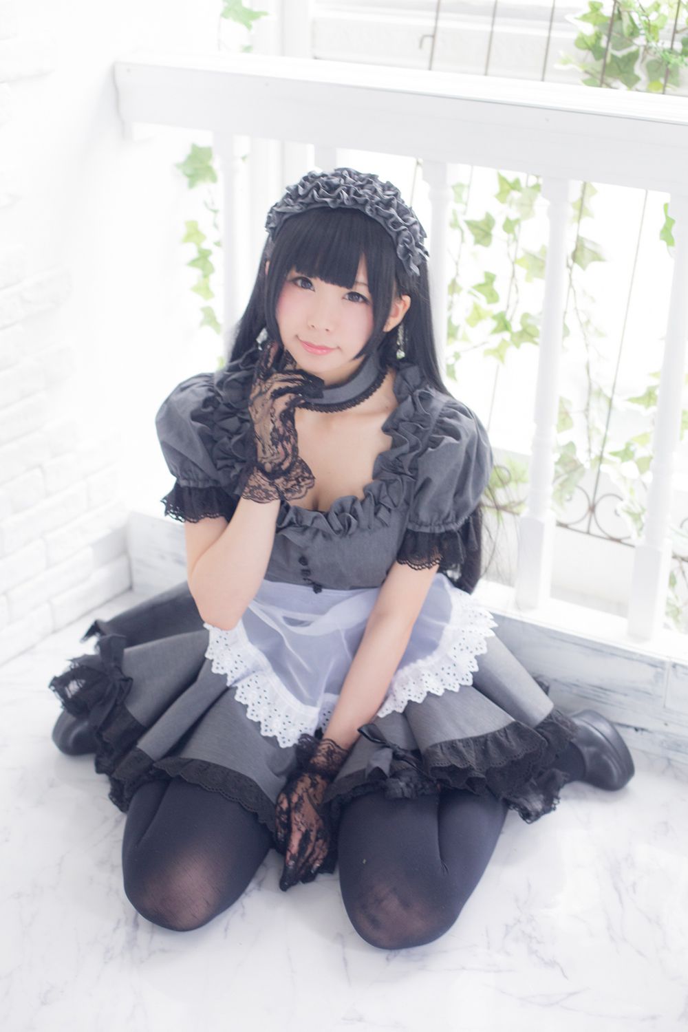 Coser@Akira Gray Maid Doll Part 3