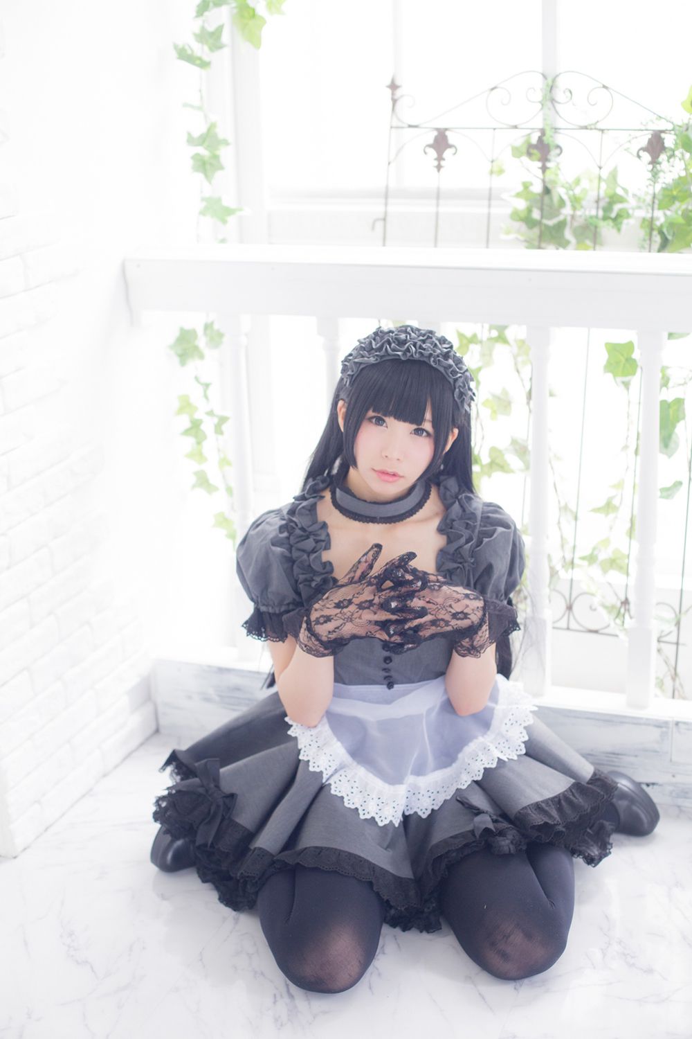 Coser@Akira Gray Maid Doll Part 3