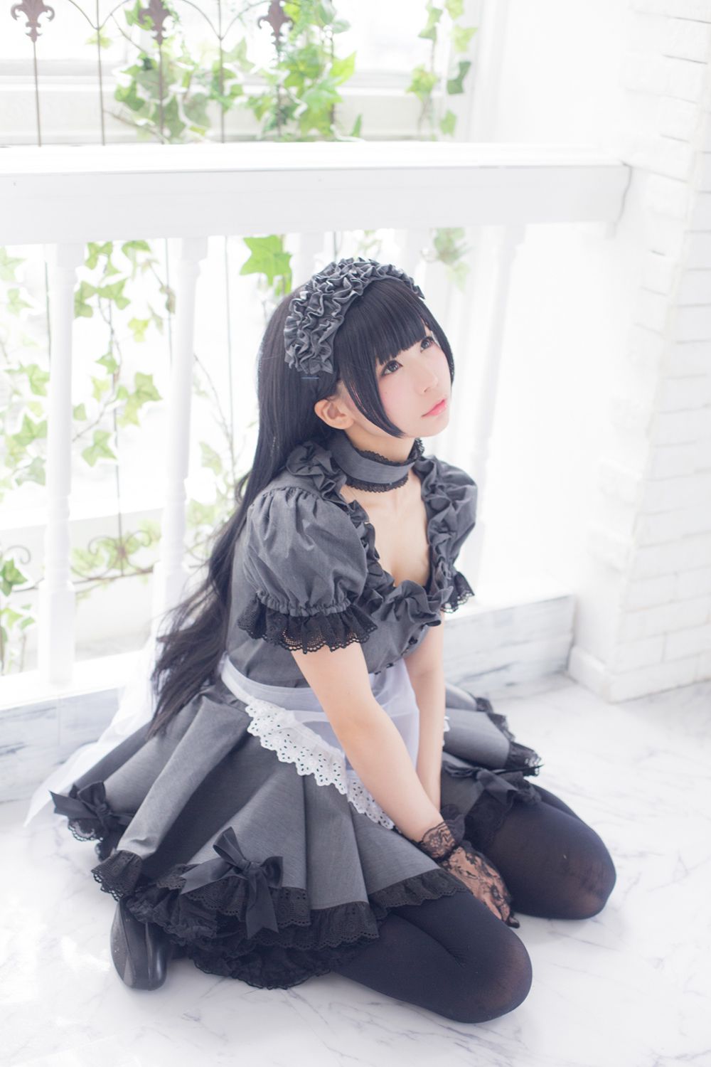 Coser@Akira Gray Maid Doll Part 3