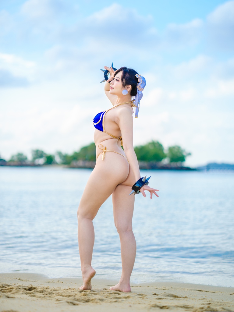 Katy Kat – Chun-Li Bikini [28P]