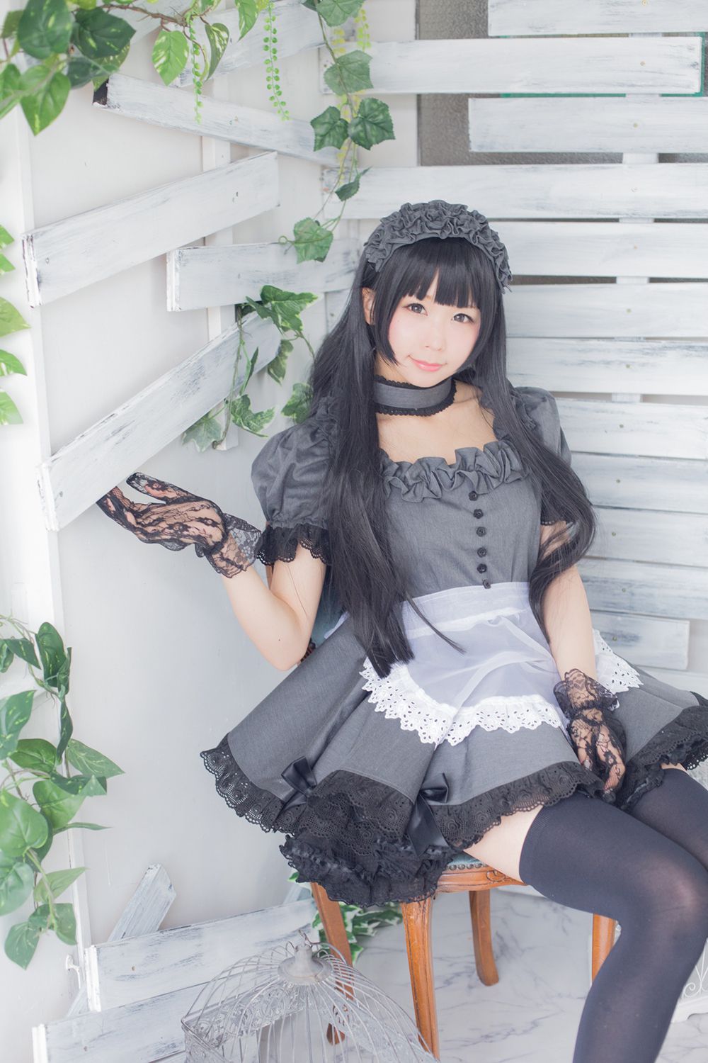 Coser@Akira Gray Maid Doll Part 3