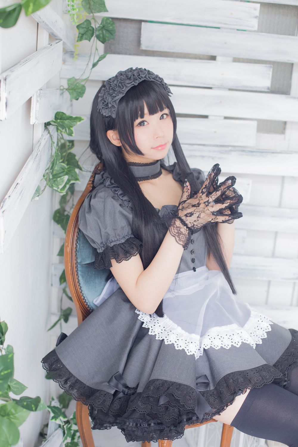 Coser@Akira Gray Maid Doll Part 3