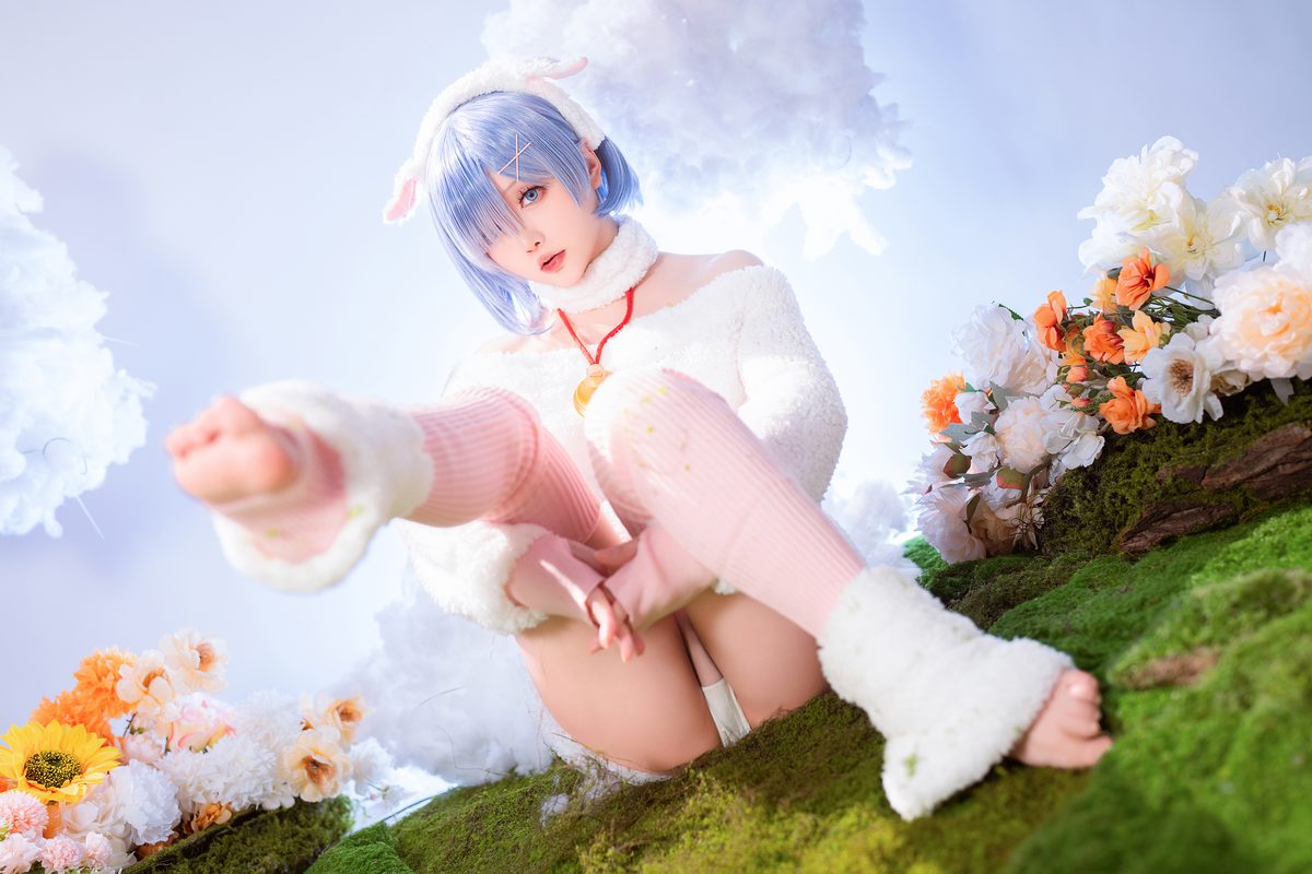 Coser@星之迟迟Hoshilily – 2024年01月计划赠品 RE 0 蕾姆 绵羊ver