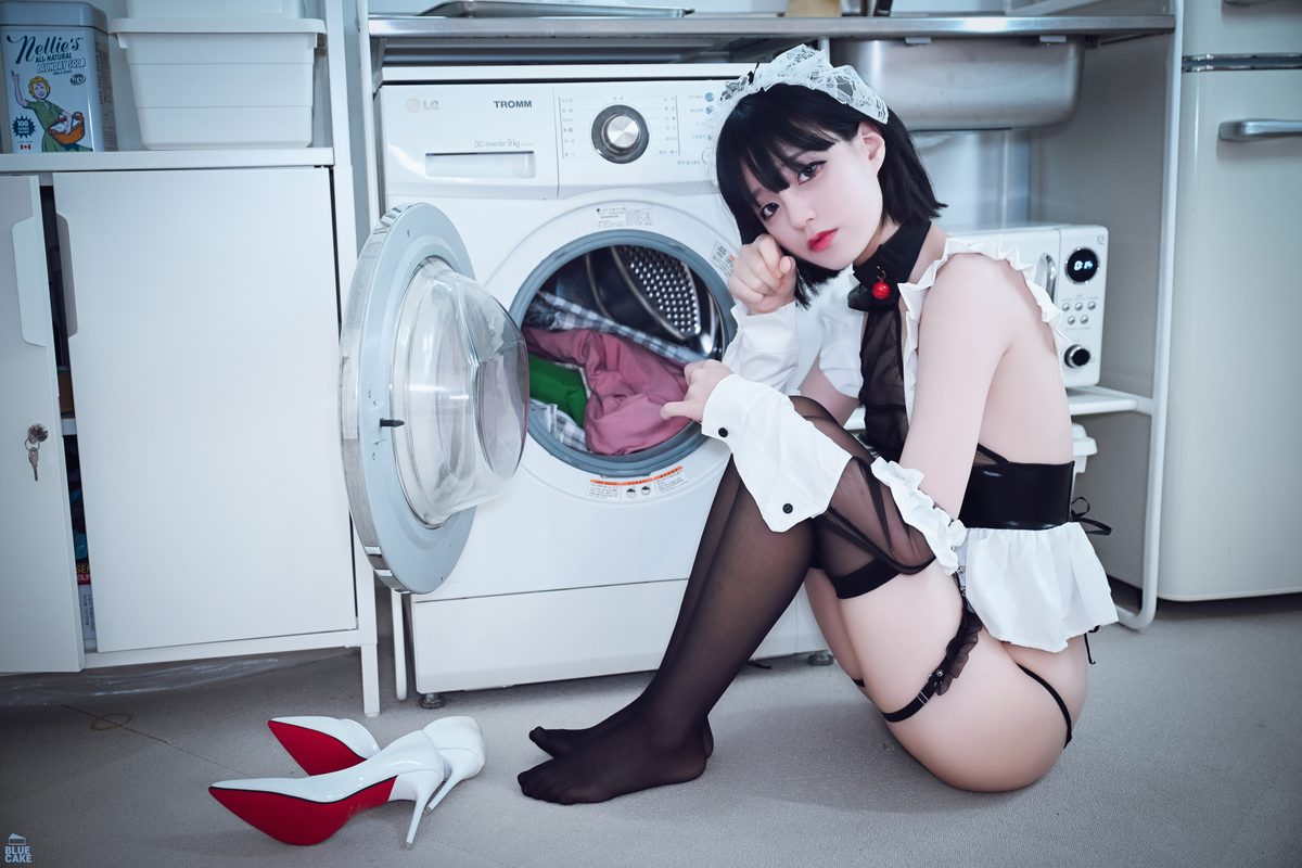 BLUECAKE Jeong Jenny 정제니 – Maid Cosplay Part2