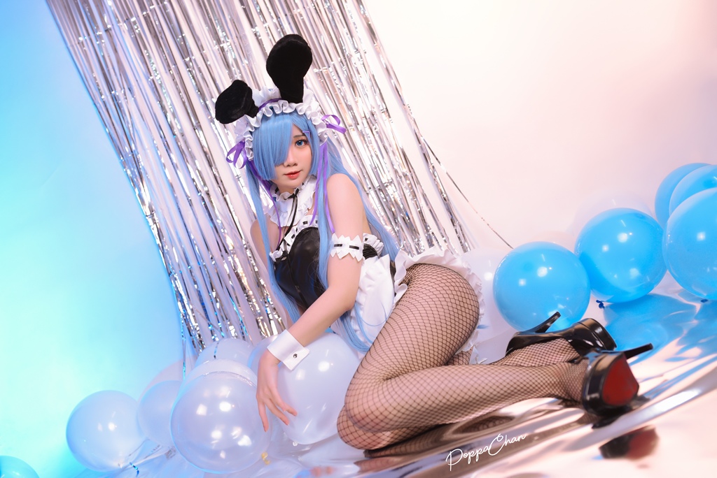 PoppaChan – Rem Bunny [37P]