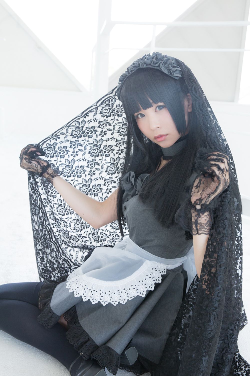 Coser@Akira Gray Maid Doll