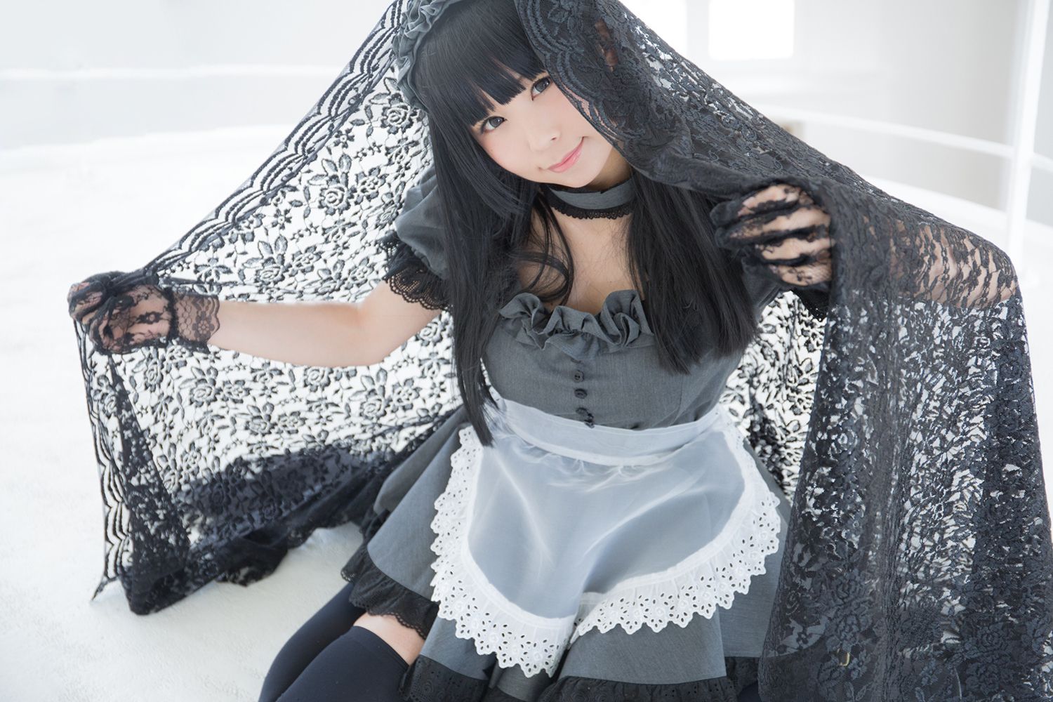 Coser@Akira Gray Maid Doll Part 3