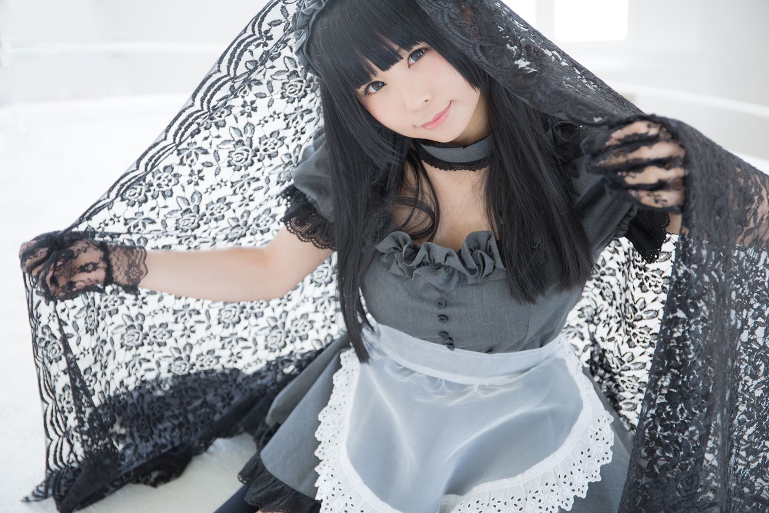 Coser@Akira Gray Maid Doll Part 3