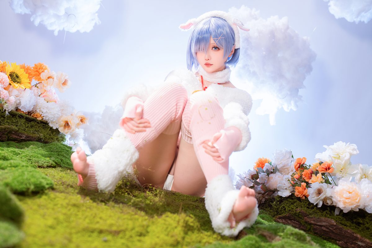 Coser@星之迟迟Hoshilily – 2024年01月计划赠品 RE 0 蕾姆 绵羊ver