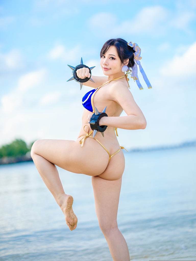 Katy Kat – Chun-Li Bikini [28P]