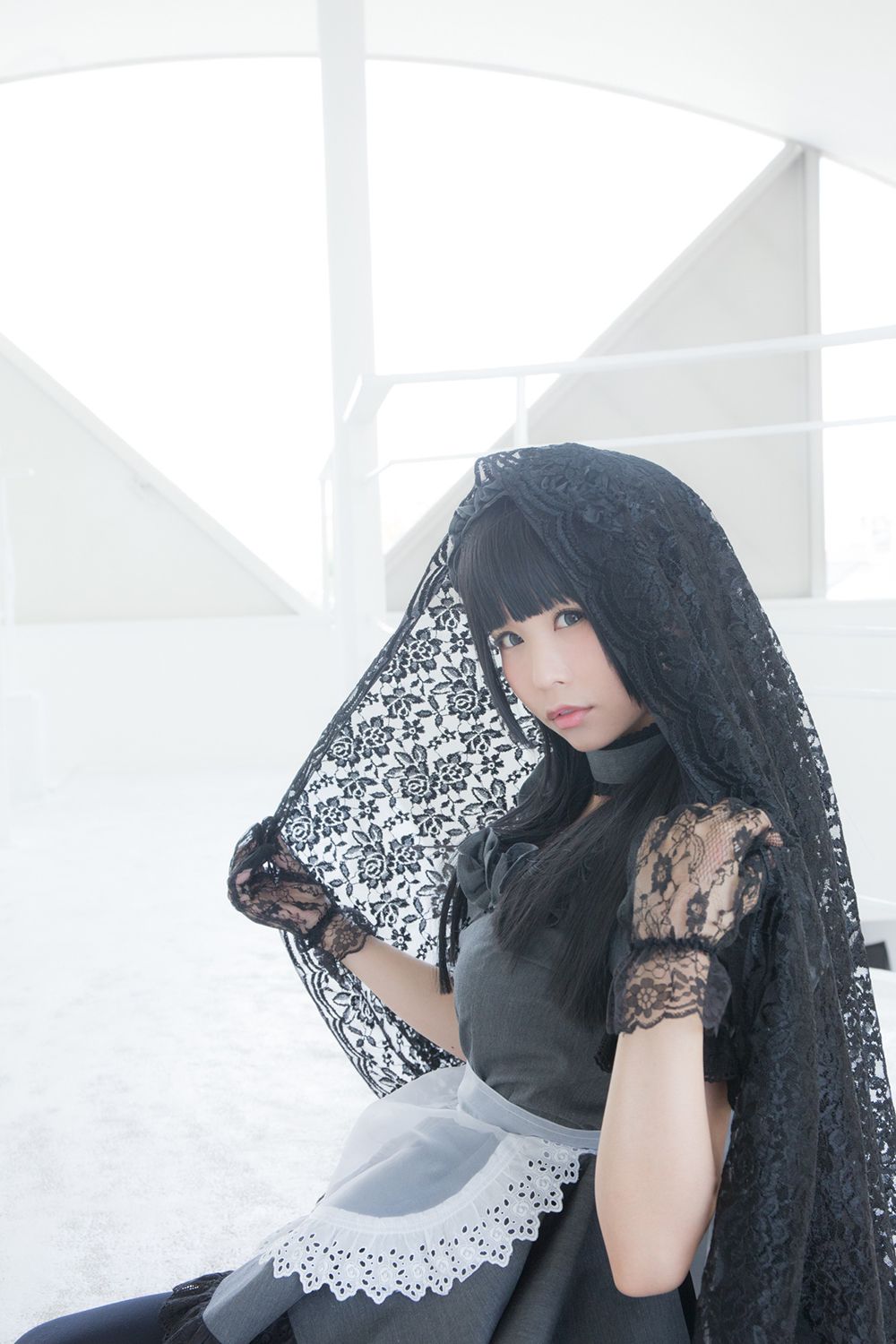 Coser@Akira Gray Maid Doll