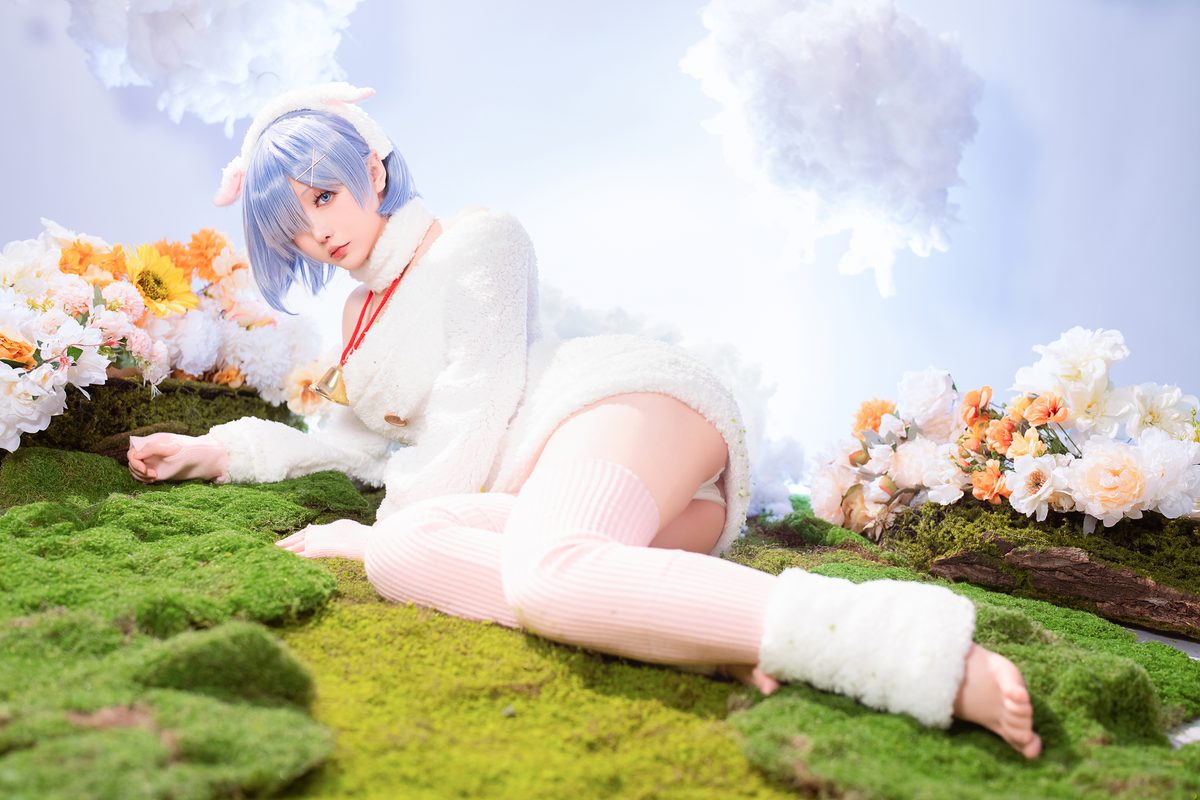 Coser@星之迟迟Hoshilily – 2024年01月计划赠品 RE 0 蕾姆 绵羊ver