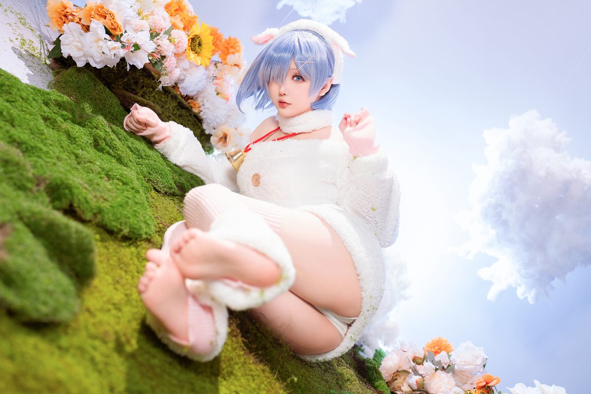 Coser@星之迟迟Hoshilily – 2024年01月计划赠品 RE 0 蕾姆 绵羊ver