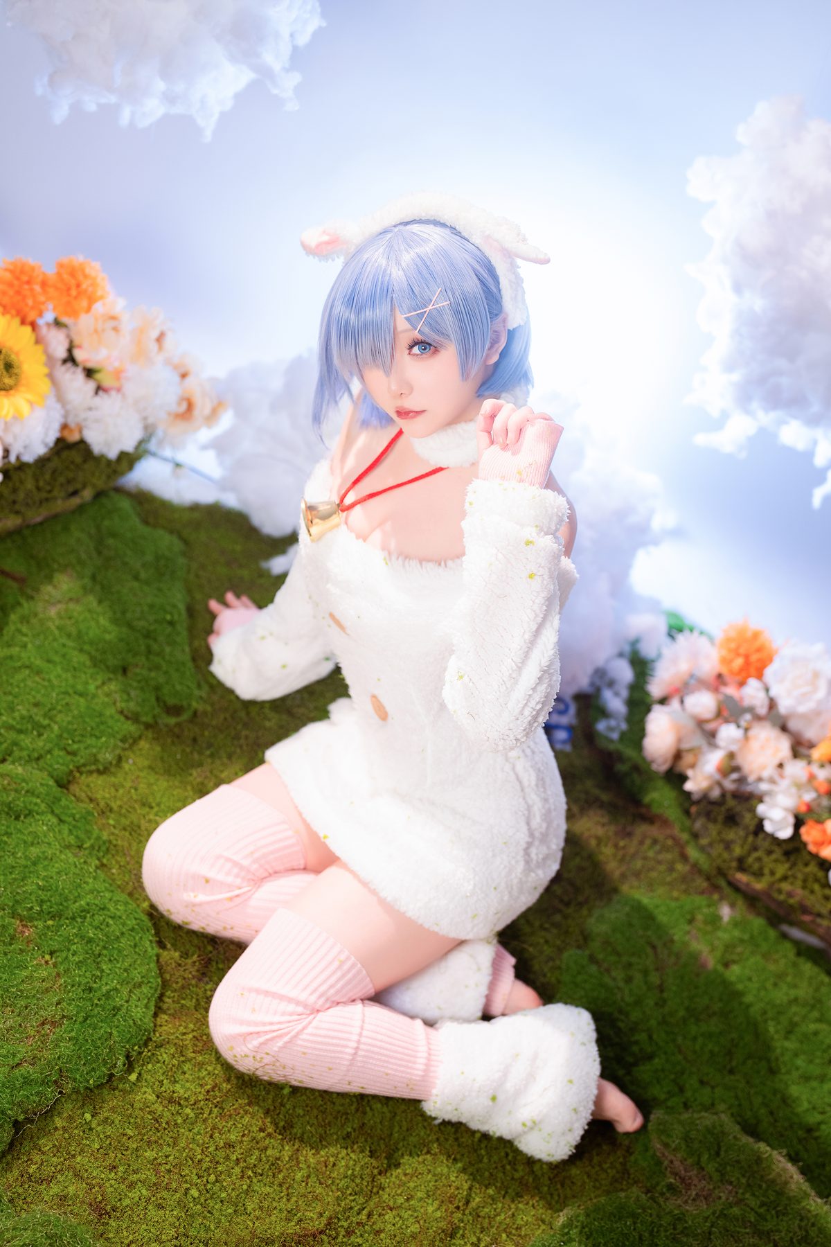 Coser@星之迟迟Hoshilily – 2024年01月计划赠品 RE 0 蕾姆 绵羊ver