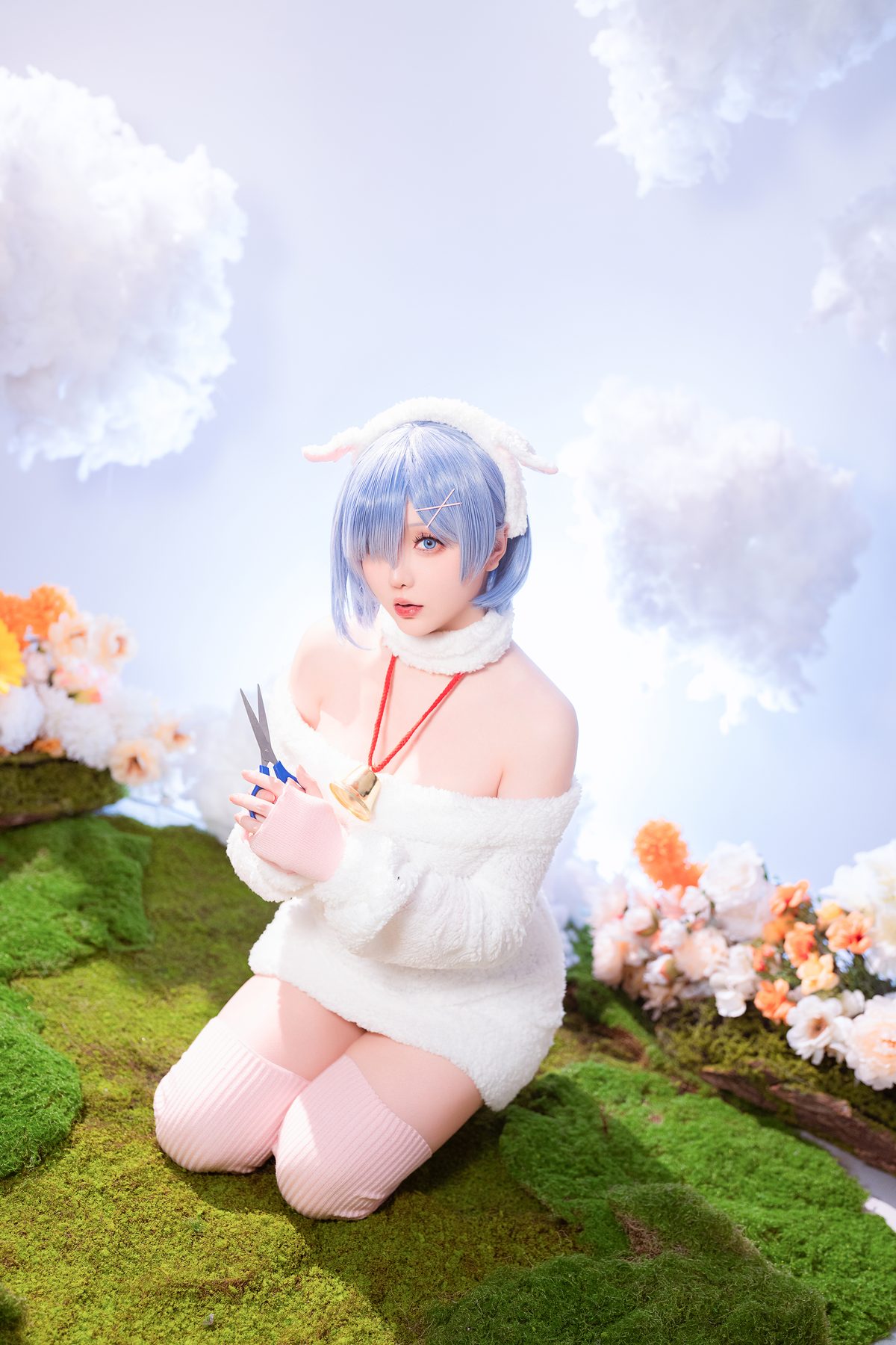 Coser@星之迟迟Hoshilily – 2024年01月计划赠品 RE 0 蕾姆 绵羊ver