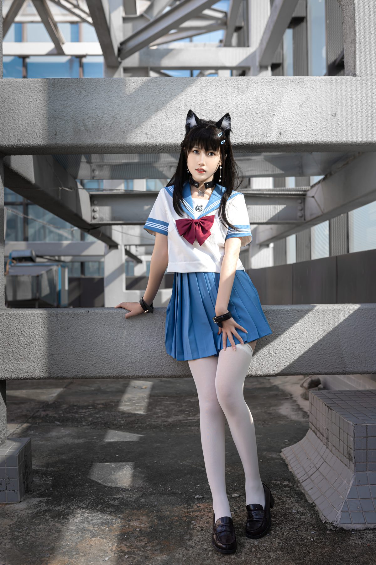 Coser@不呆猫 – 天台小m猫 Part1