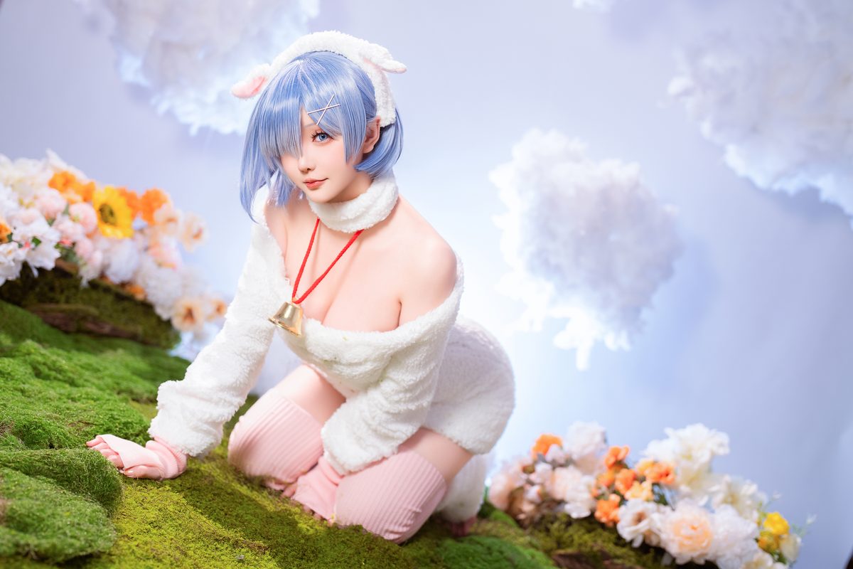 Coser@星之迟迟Hoshilily – 2024年01月计划赠品 RE 0 蕾姆 绵羊ver