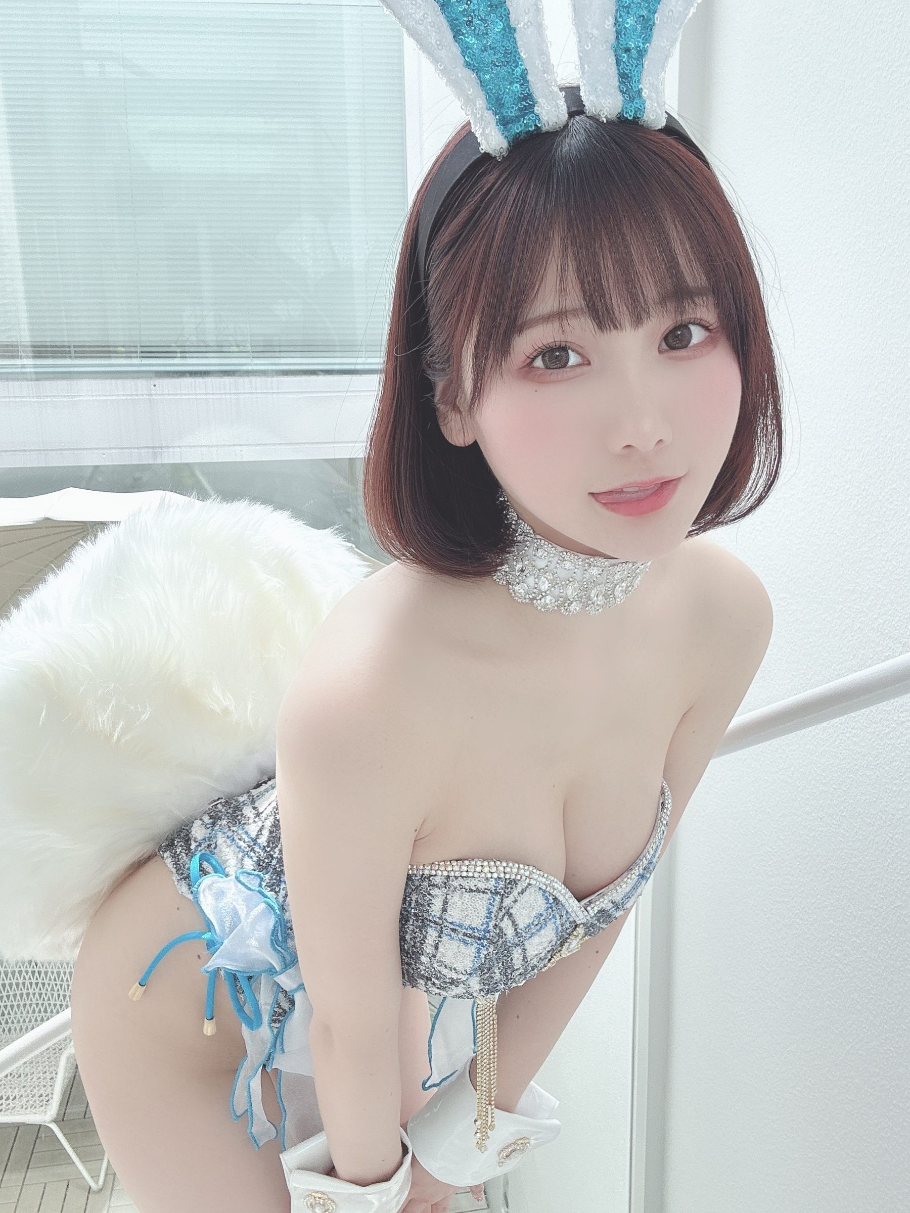 日本甜美COSERけんけん[fantia] 2023.05 blue bunny [20P]