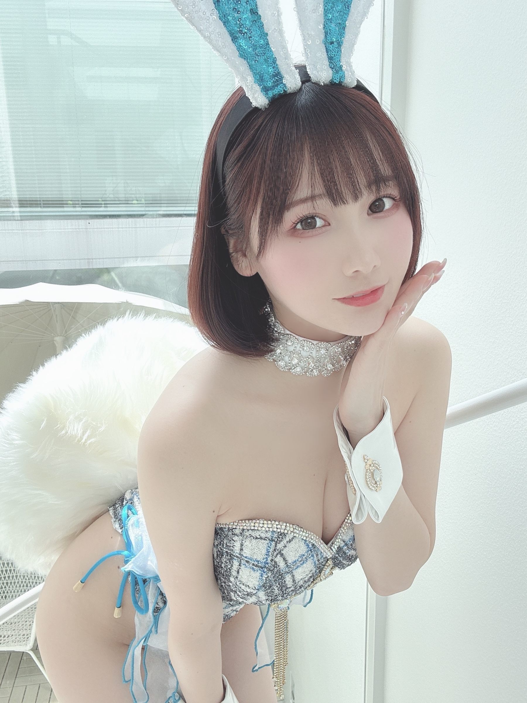 日本甜美COSERけんけん[fantia] 2023.05 blue bunny [20P]