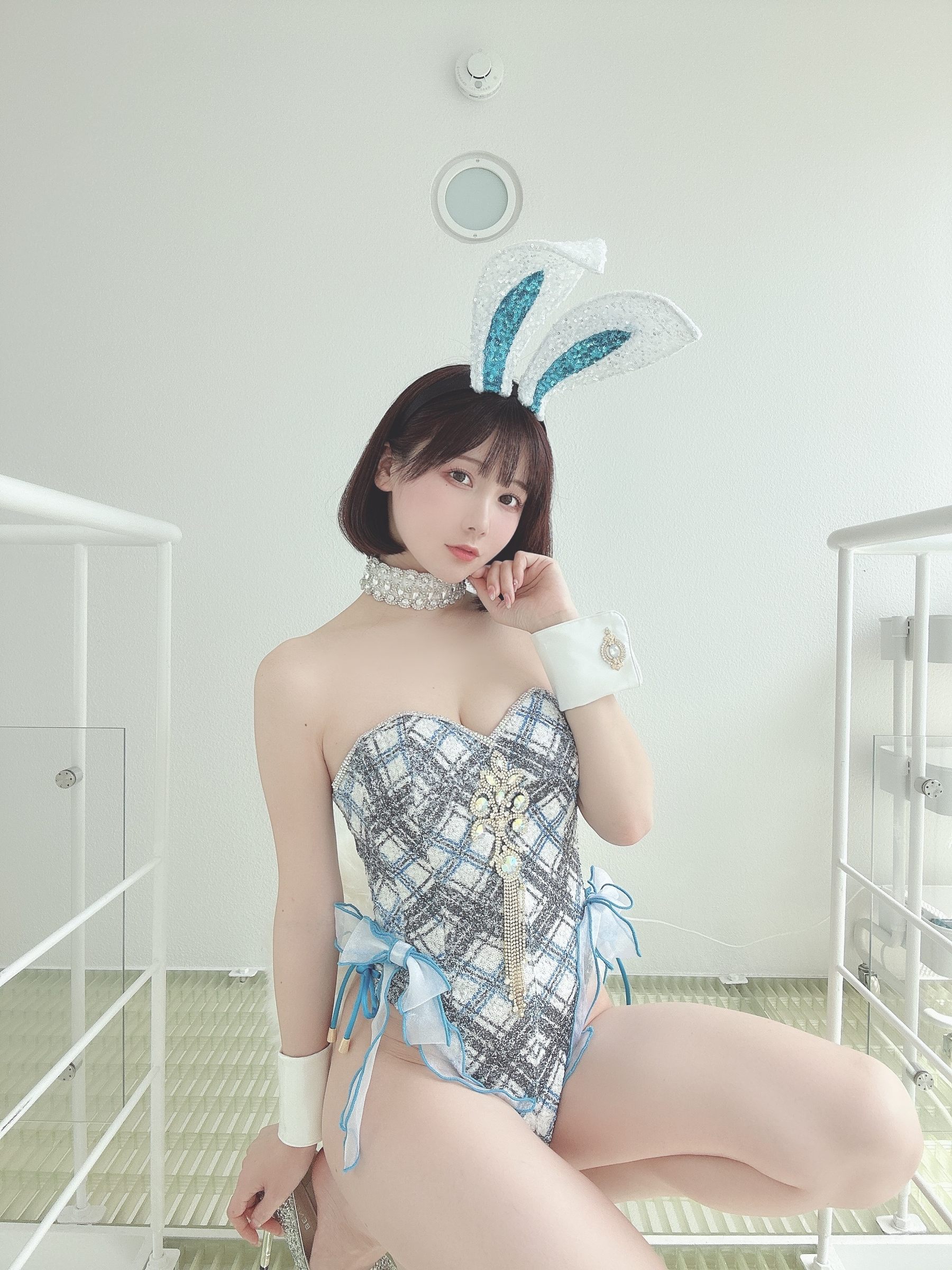 日本甜美COSERけんけん[fantia] 2023.05 blue bunny [20P]