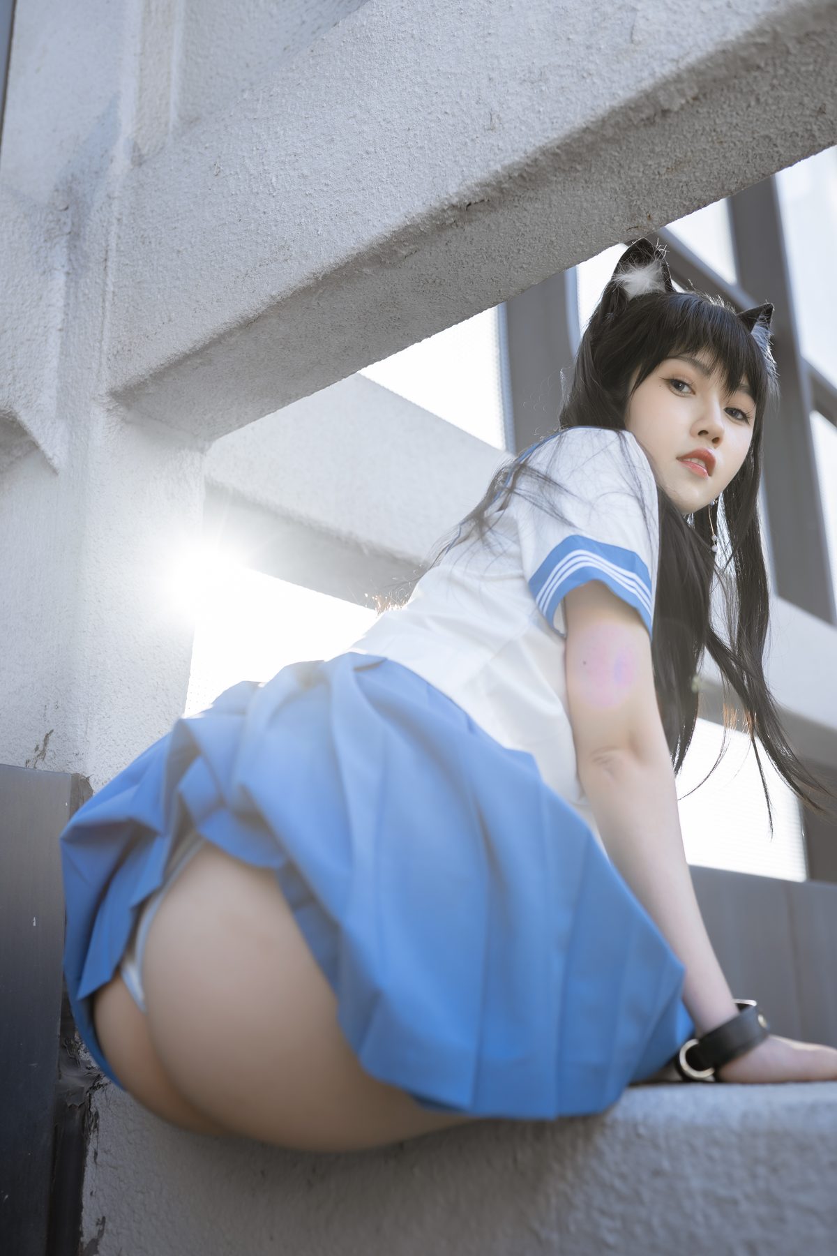 Coser@不呆猫 – 天台小m猫 Part2