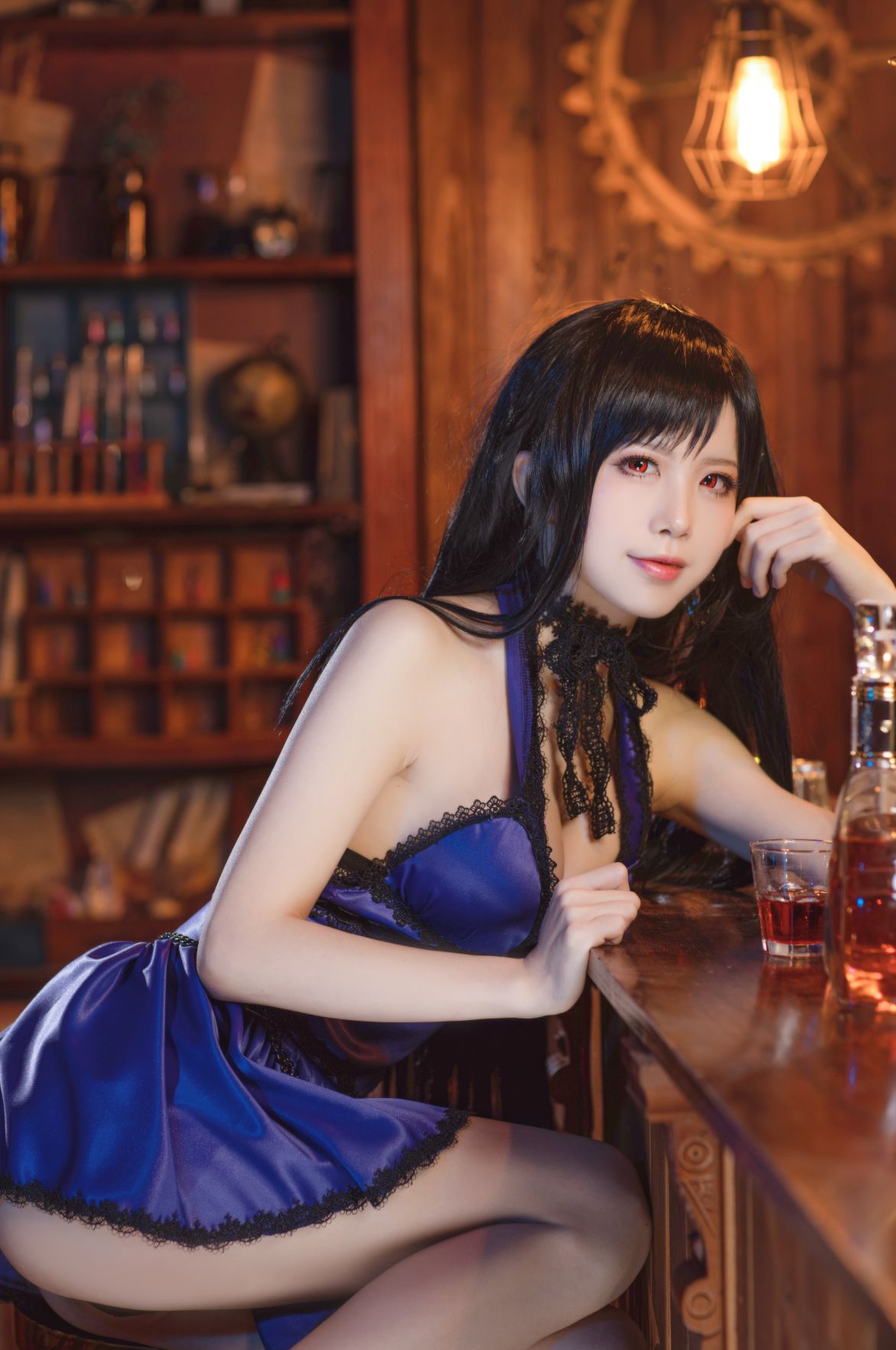 Coser@水淼Aqua Vol.041 蒂法旗袍和礼服