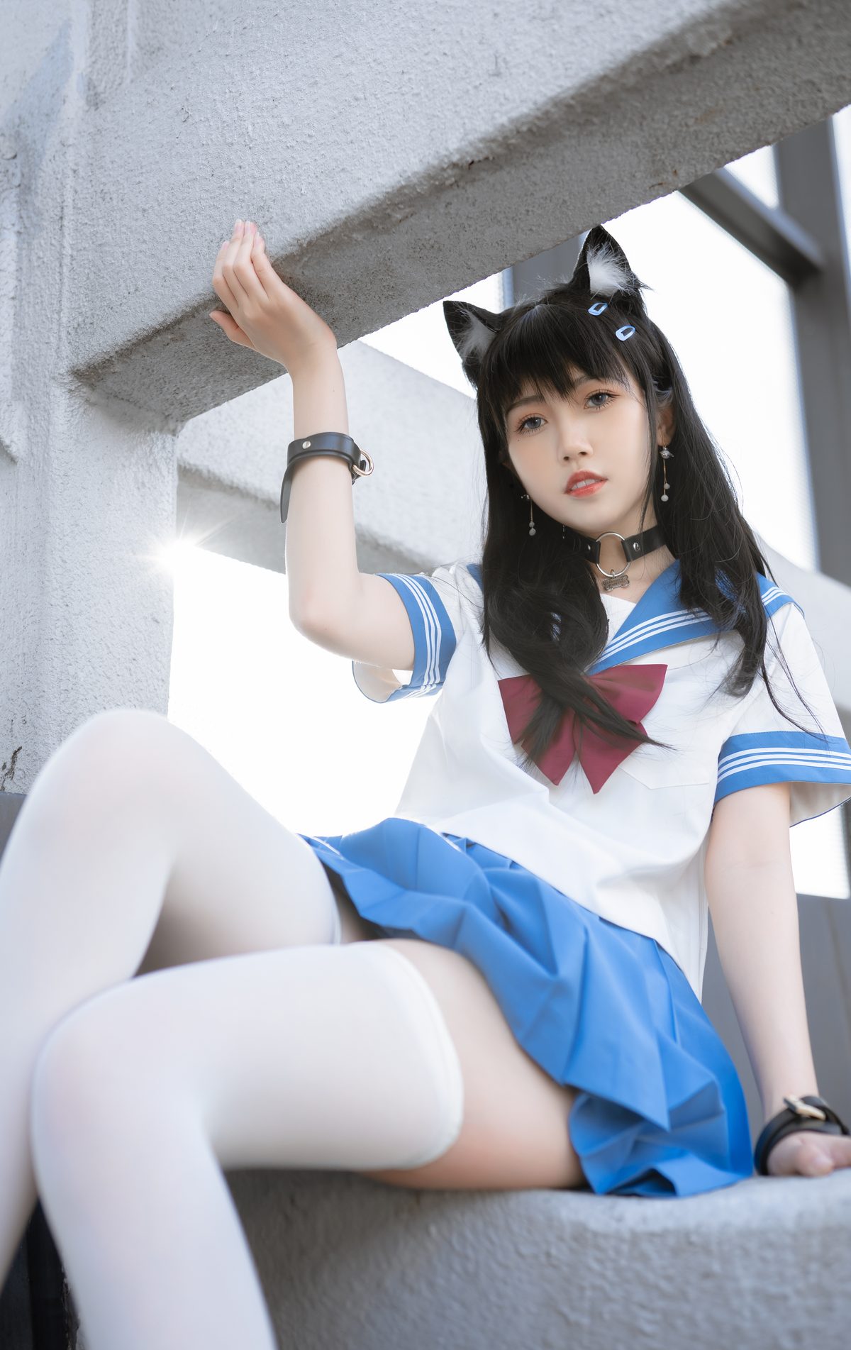 Coser@不呆猫 – 天台小m猫 Part2