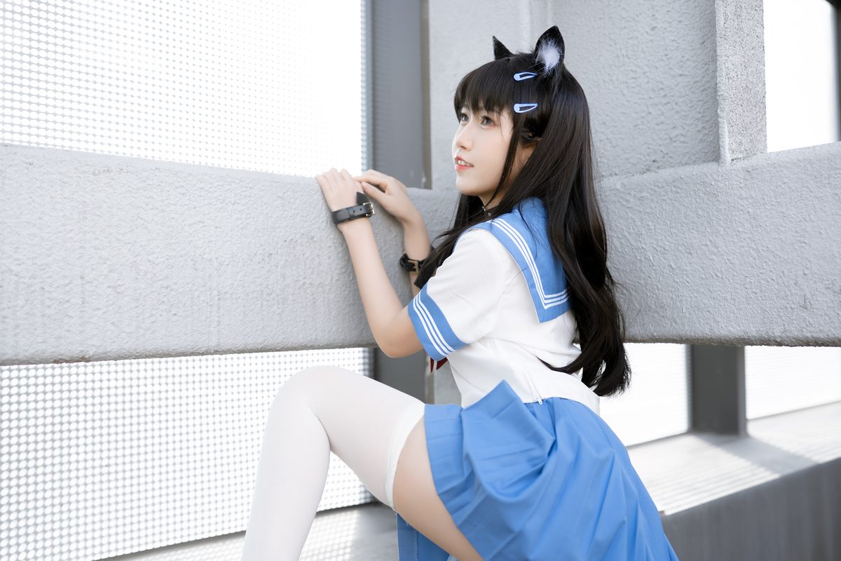 Coser@不呆猫 – 天台小m猫 Part2