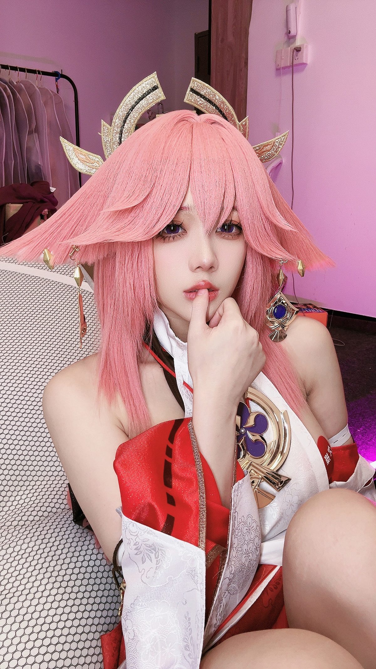 Coser@九言 – 八重神子自拍