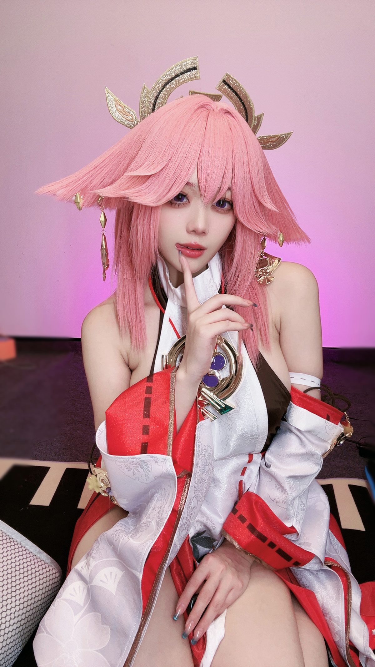 Coser@九言 – 八重神子自拍