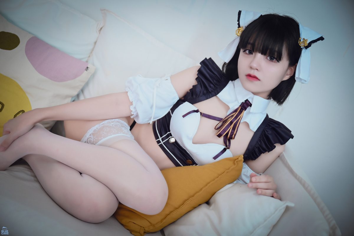 BLUECAKE Jeong Jenny 정제니 – Maid Cosplay Part1