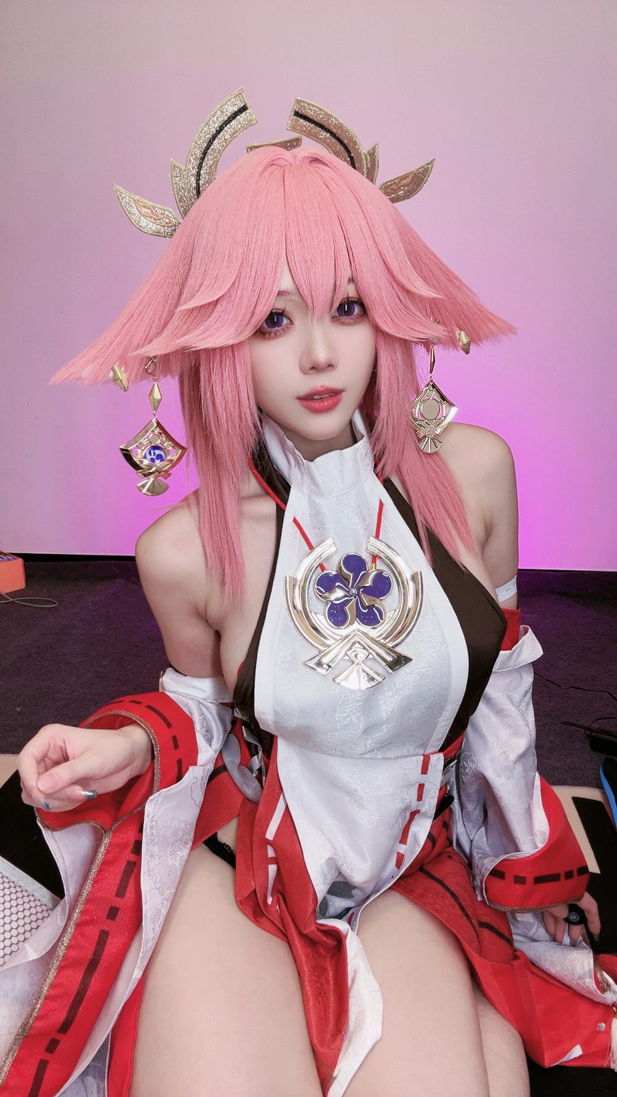 Coser@九言 – 八重神子自拍