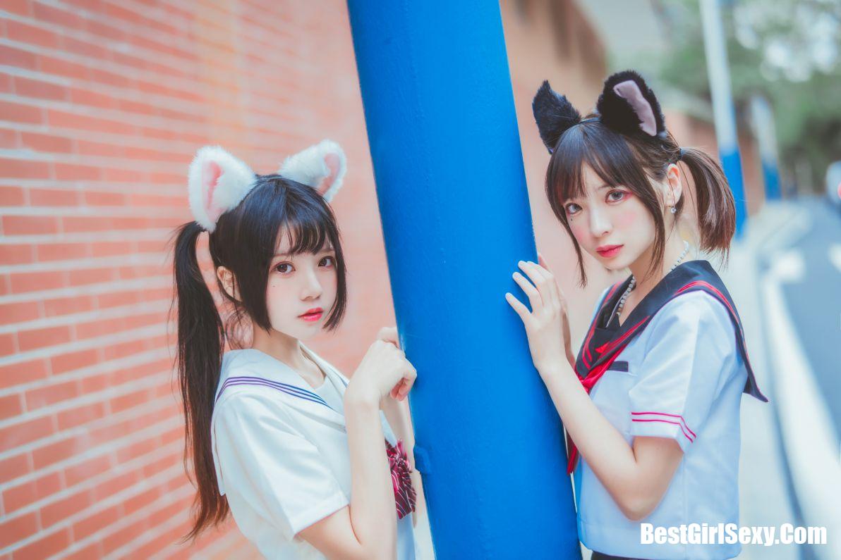 Coser@桜桃喵 Vol.003 JK百合2