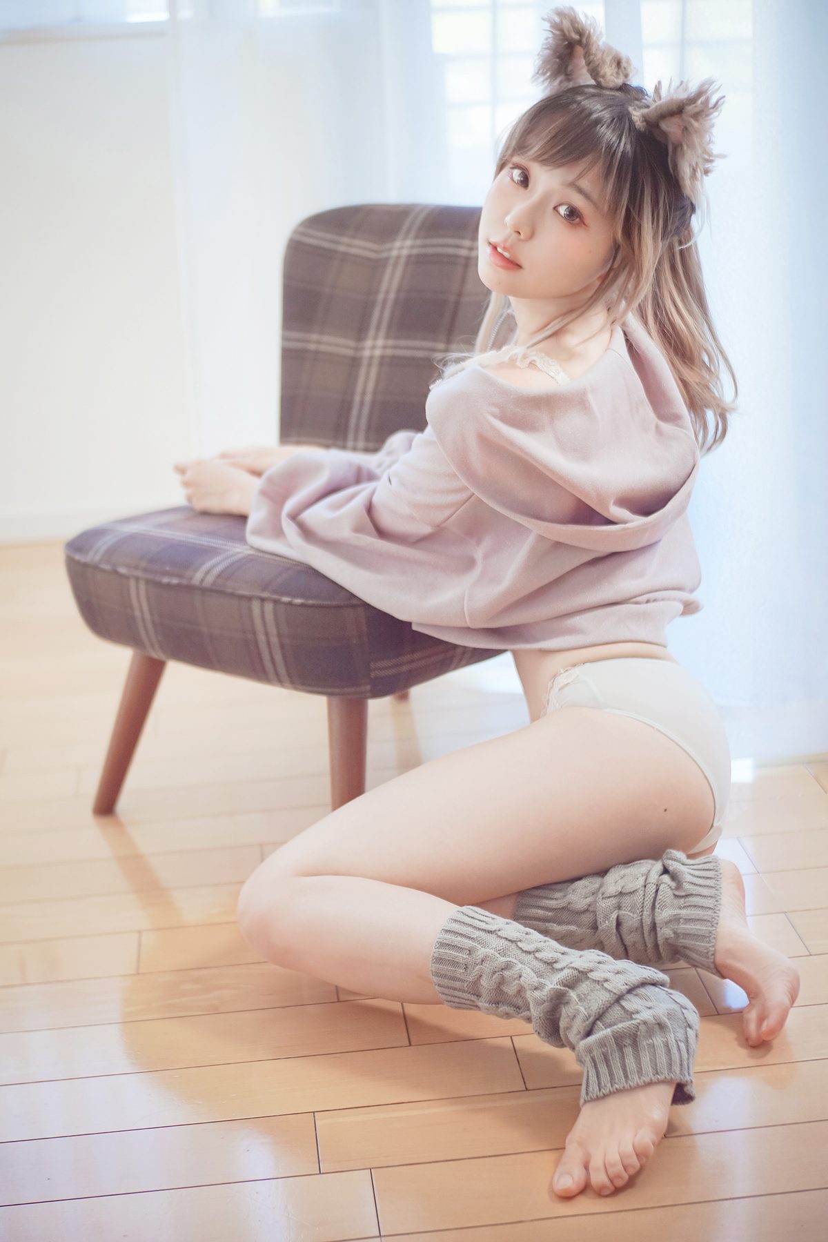 Coser@Ely_eee ElyEE子 – Stay Home with Me Part1