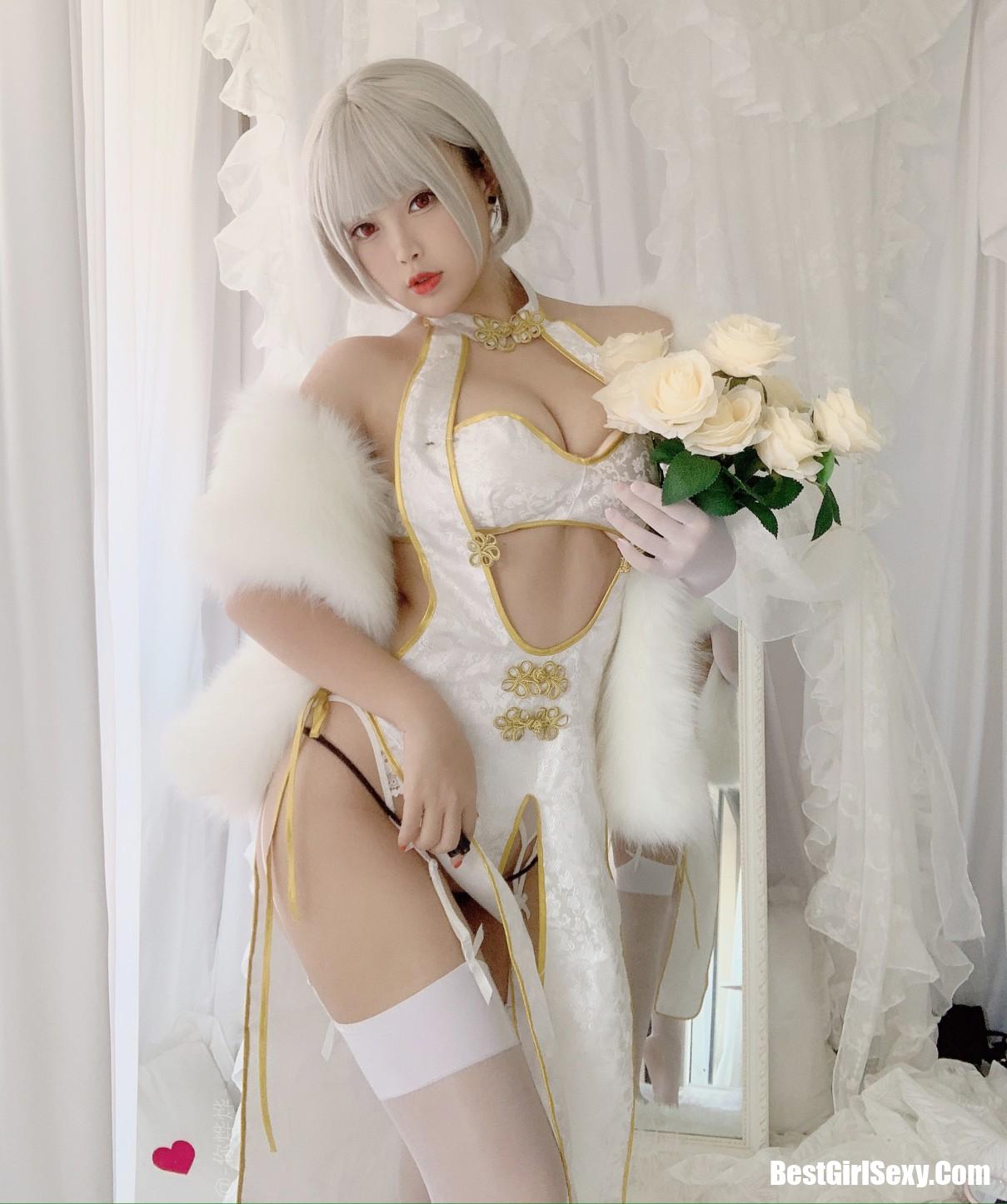 Coser@白烨 Vol.002 白旗袍