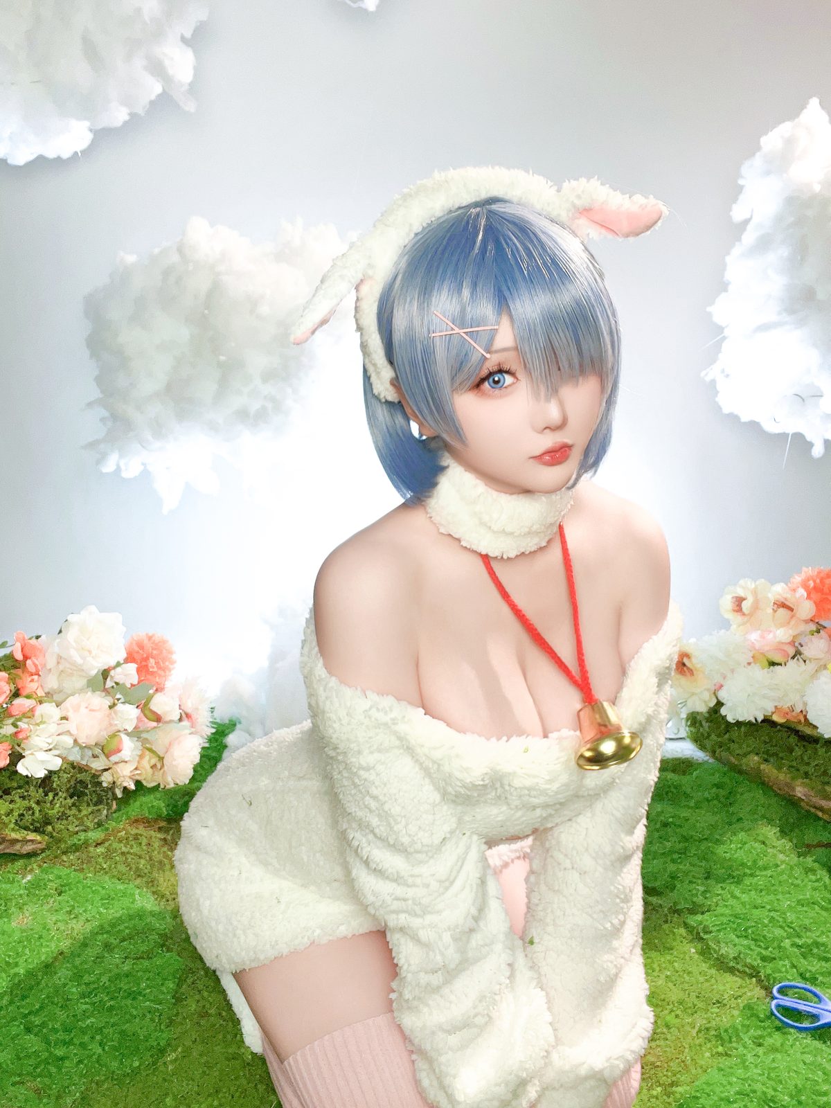 Coser@星之迟迟Hoshilily – 2024年01月计划赠品 RE 0 蕾姆 绵羊ver