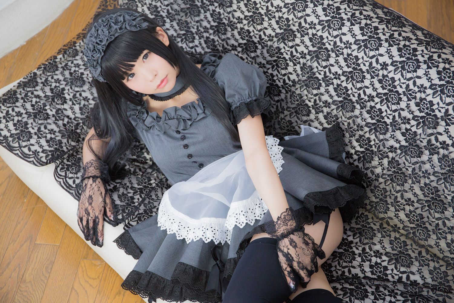 Coser@Akira Gray Maid Doll Part 3